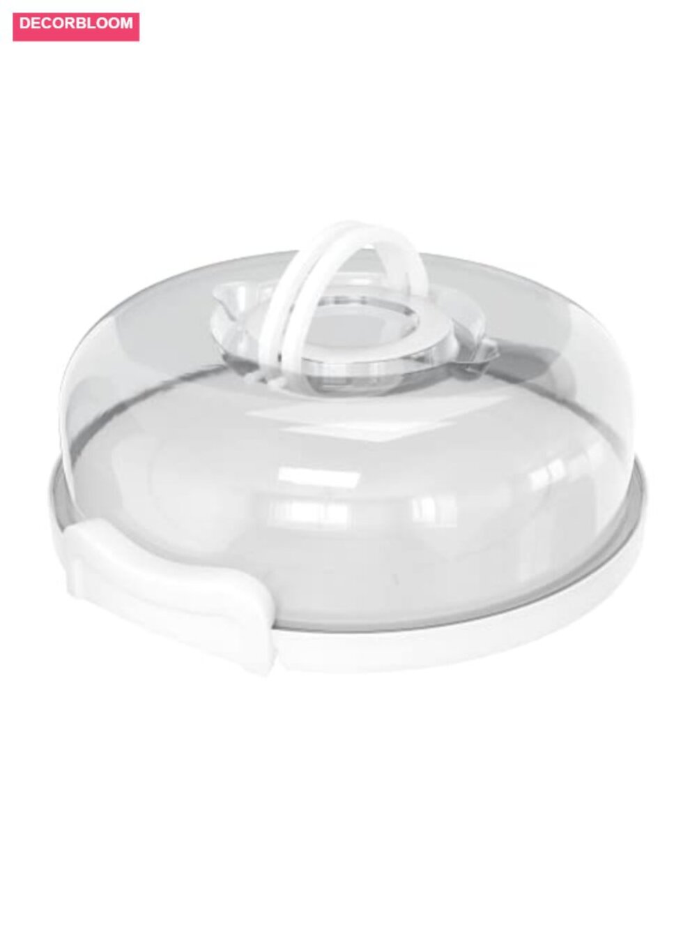 Pie Carrier, 10-inch Cheesecake Holder, Reversible Stand